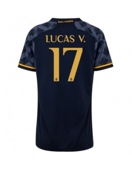 Ženski Nogometna dresi replika Real Madrid Lucas Vazquez #17 Gostujoči 2023-24 Kratek rokav